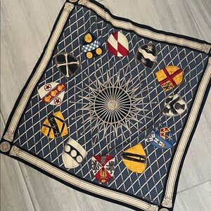 Vintage Smithsonian Silk Scarf